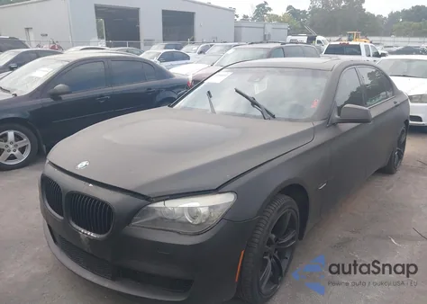 2011 BMW 750Li z USA, uszkodzony, nr VIN WBAKB8C57BC852272